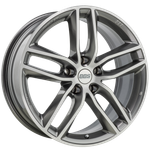 Диск колесный BBS SX 8x18 5x120 ET45 CB82.0 platinum silver/diamond cut