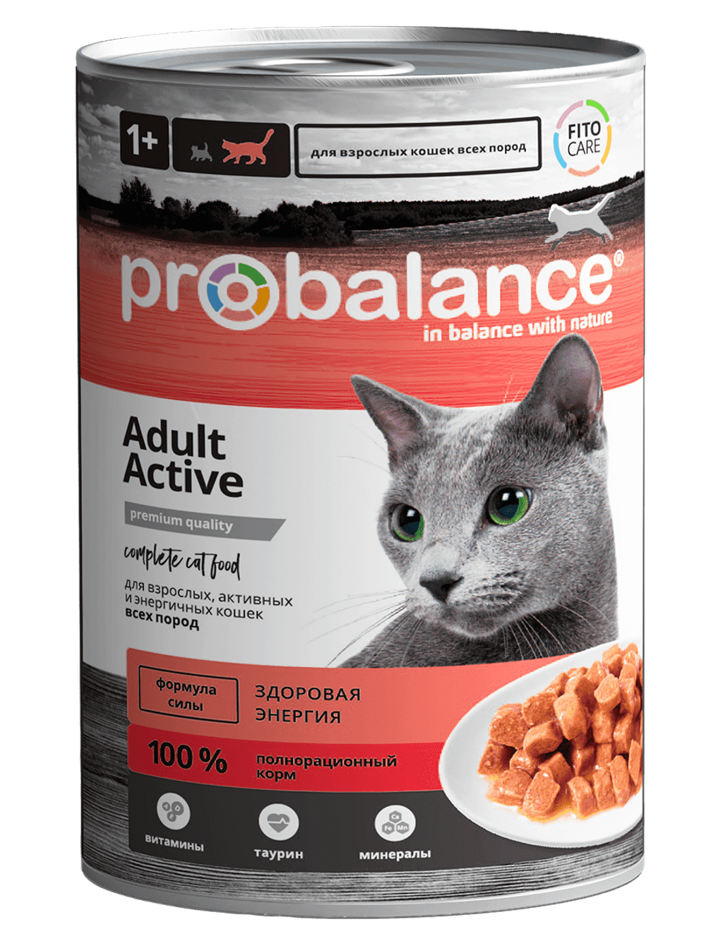 ProBalance Aktiv консервы для активных кошек 415 гр