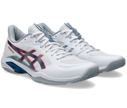 Мужские кроссовки для бадминтона/сквоша Asics Blade FF 2 - white/mako blue