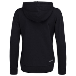 Женская Кофта теннисная Head Club Greta Hoodie FZ W - черный