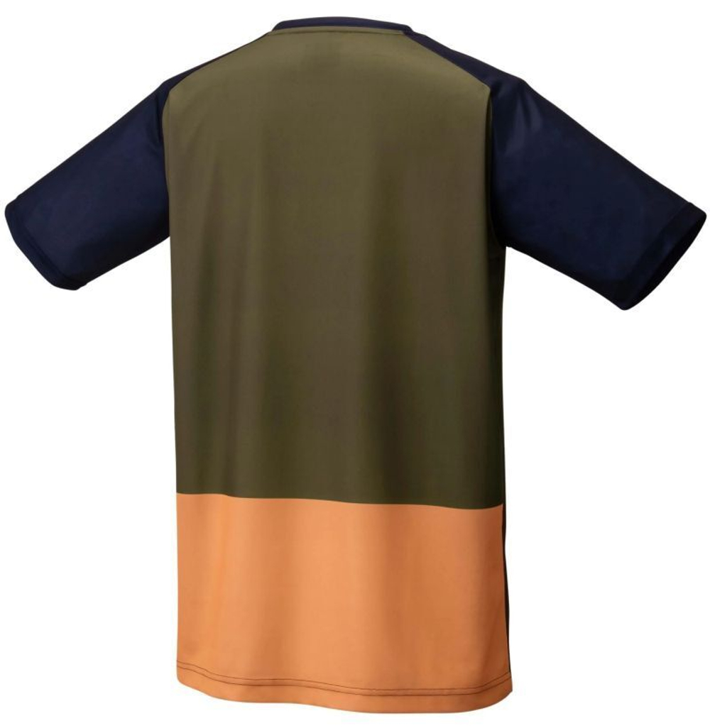 Теннисная футболка Yonex Practice - oil brown
