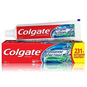 ЗУБНАЯ ПАСТА COLGATE ТРОЙНОЕ ДЕЙСТВИЕ 150МЛ