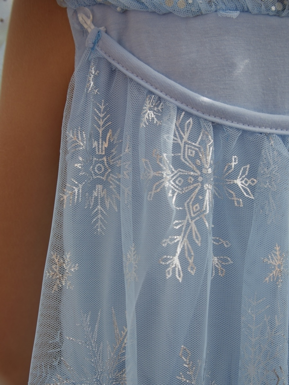 Платье принцессы Эльзы + шлейф