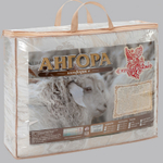 Одеяло "РУ. АНГОРА" Русская сказка, стандарт, плотность 300 г/м2, тик 100% хлопок, Россия.