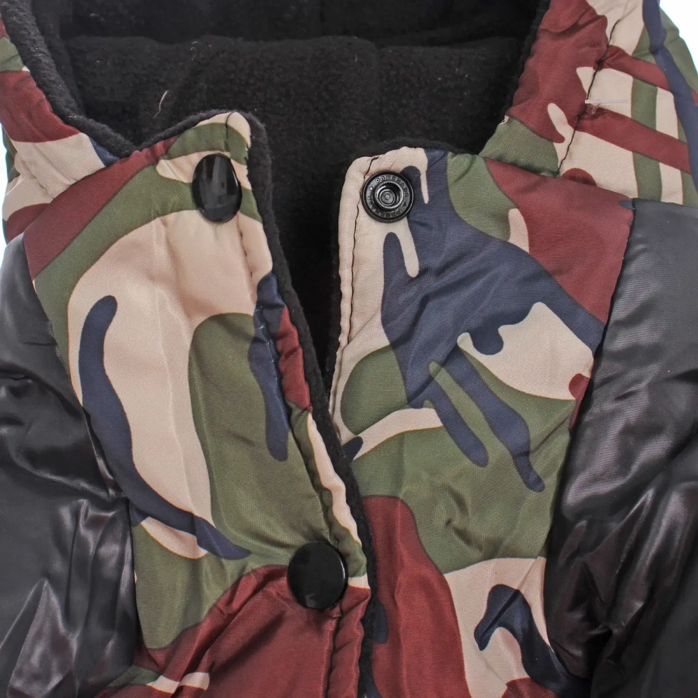 Комбинезон зимний для собак мелких и средних пород «BRO Style», камуфляж, р L