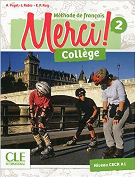 Merci! collège 2 - Niveau A1 - Livre de l&#39;élève +Cahier d&#39;activités + DVD