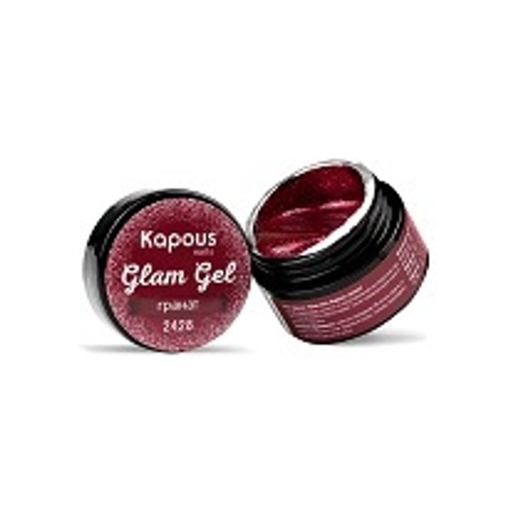4 Kapous Professional Nails Гель  -  краска, гранат , 5мл