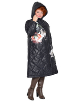 Пальто стёганое Цветочная фея