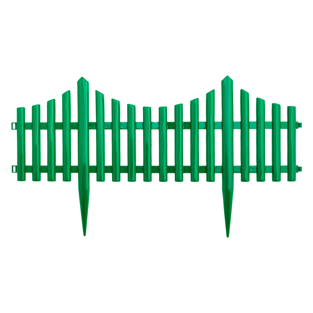 Забор декоративный "Гибкий", 24 х 300 см, зеленый, Россия, Palisad