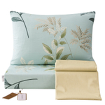 Комплект постельного белья Делюкс Сатин 100% хлопок на резинке LR608