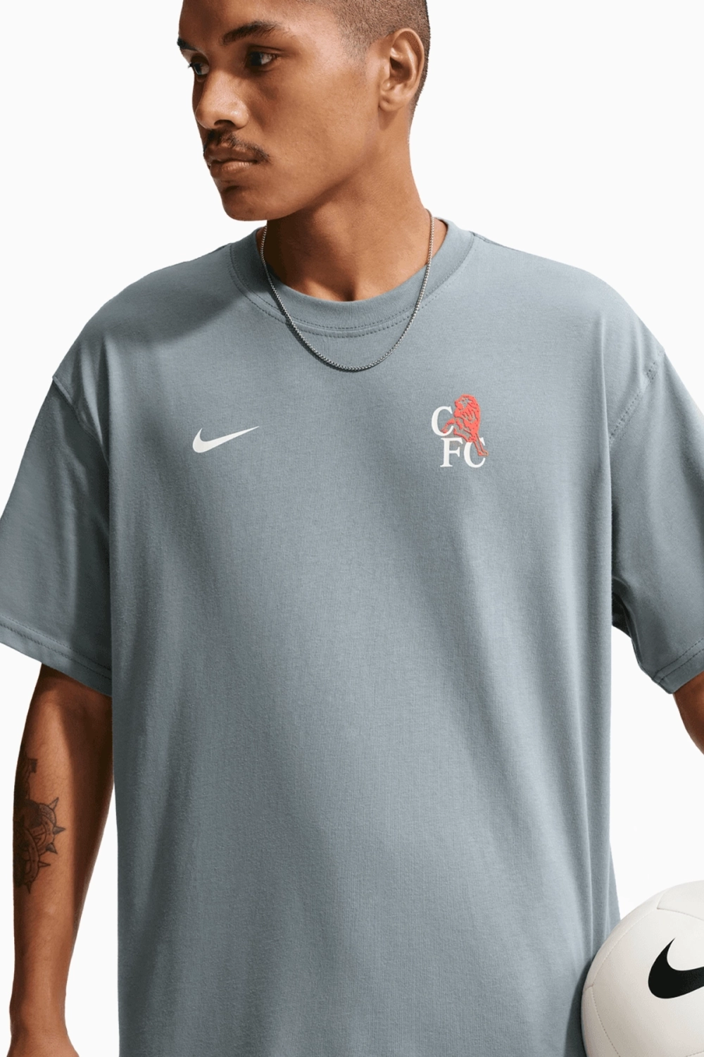 Футболка Nike Chelsea FC 25/26 Tee - серый