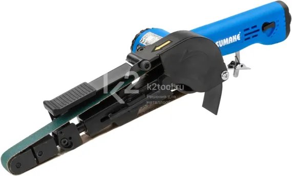 Пневматическая ленточная шлифовальная машина Sumake ST-BS112G с резиновым роликом