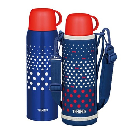 Термос (2 крышки) Thermos FJJ-1000 WF NVD (1 литр), синяя