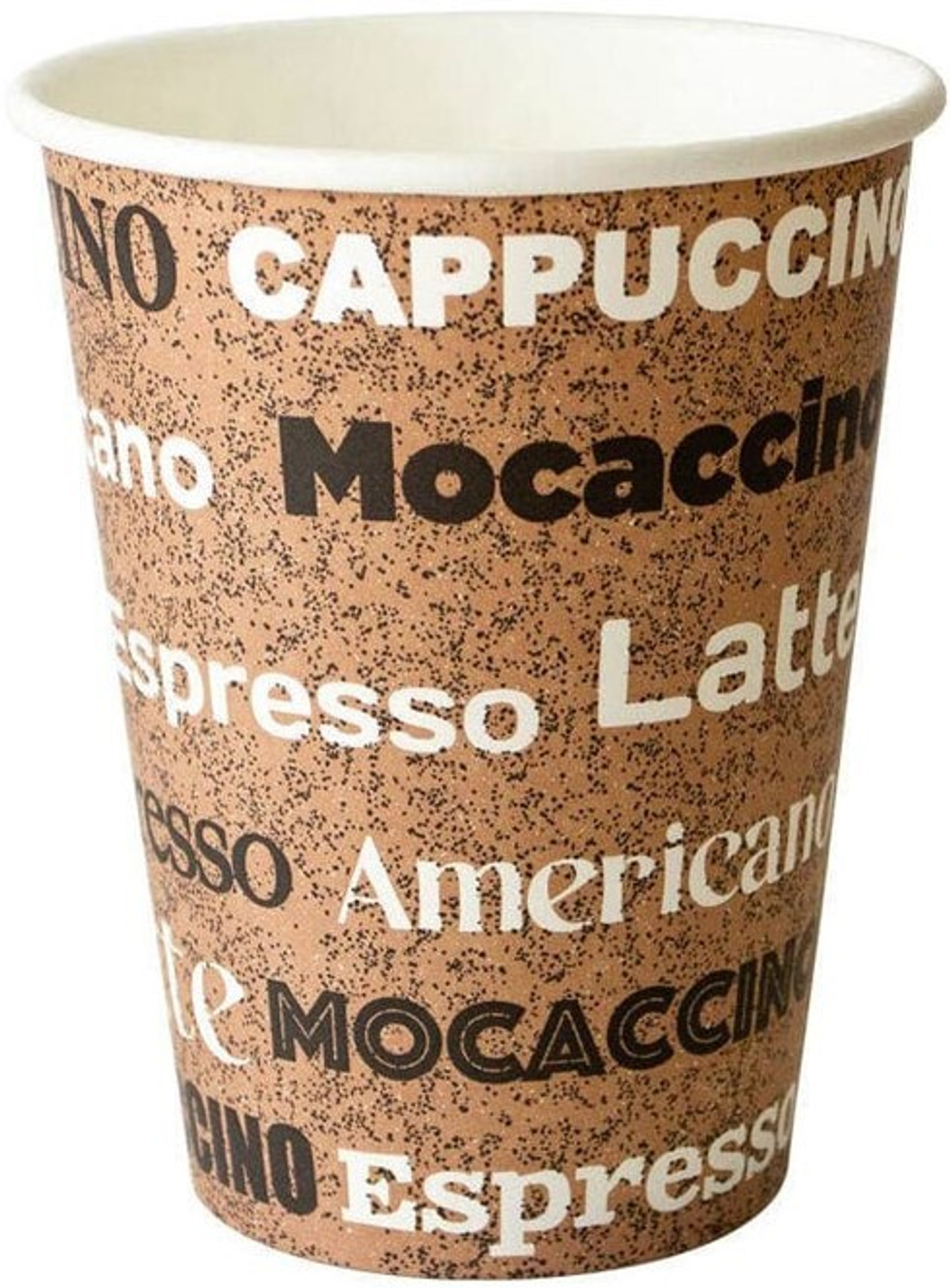 Стакан бумажный 400 мл. ГН 90 мм. Coffe New (50/1000) Bio Box (КРЫШКИ АТЛАС)