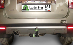 Фаркоп(прицепное) Лидер-Плюс для RENAULT DUSTER, NISSAN TERRANO (паспорт и сертификат в комплекте)(без электрики)R115-A
