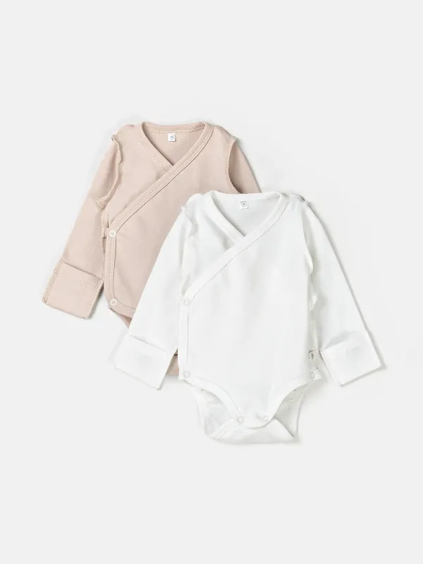 Комплект боди-кимоно с наружными швами 