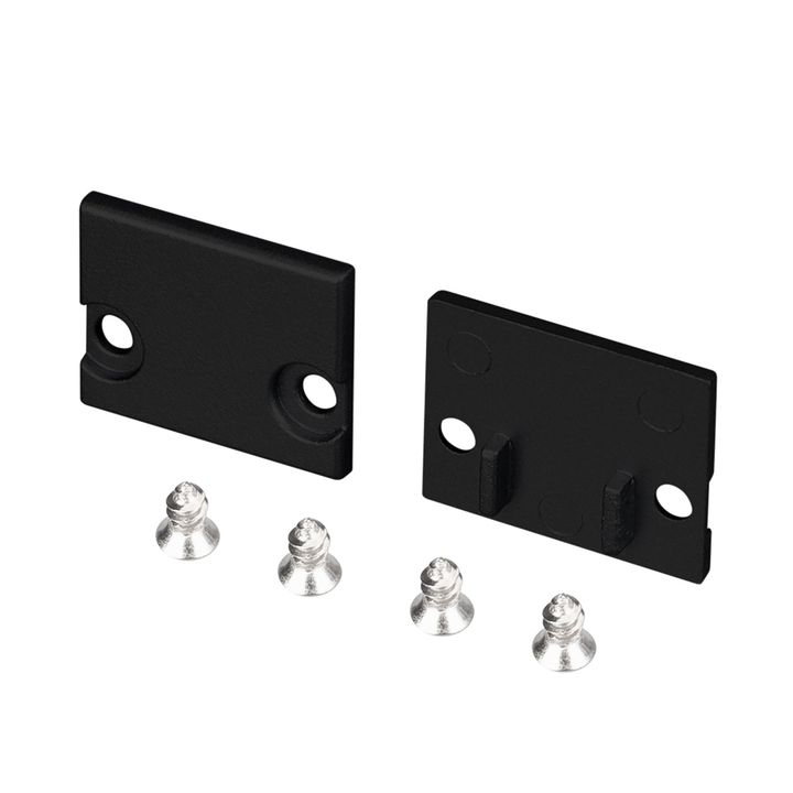 Заглушка глухая Arlight FLOOR18-H15 BLACK глухая 047411