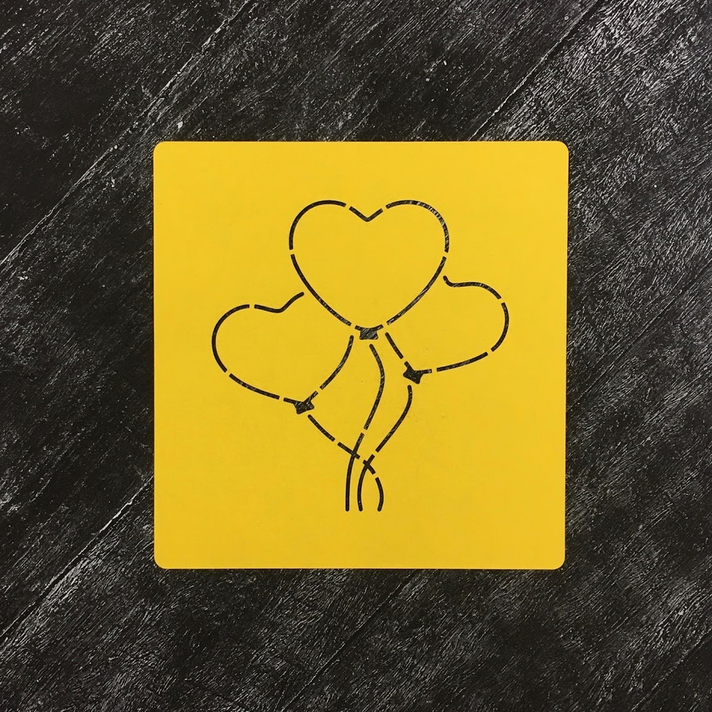 Связка шариков №2 Сердечки