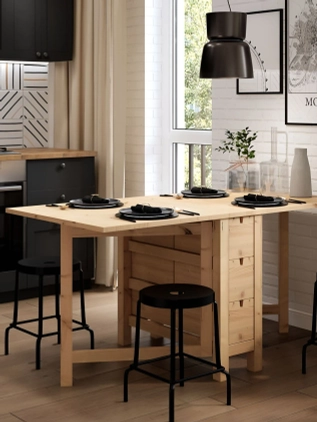 Принесет в ваш дом уют и стиль, благодаря продуманному лаконичному дизайну ИКЕА.