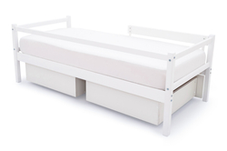 Детская кровать тахта Бельмарко Svogen белый львята