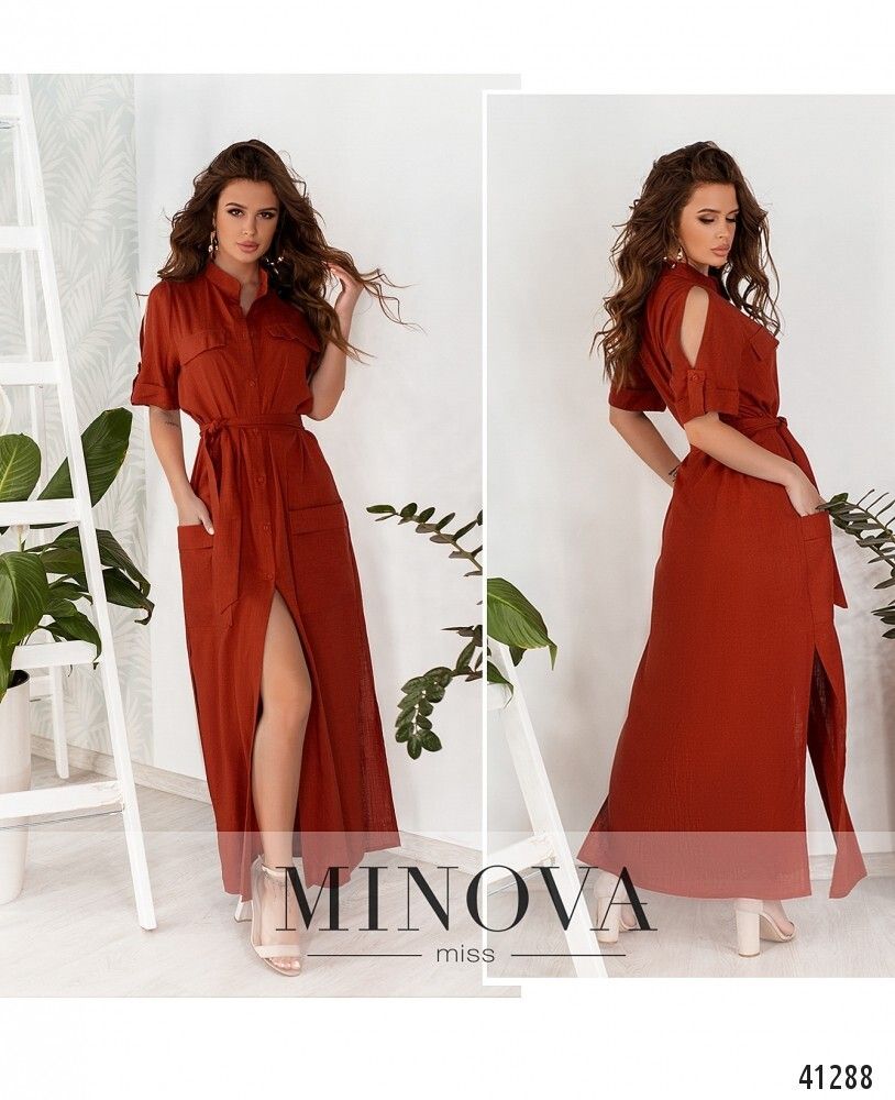 Платье 2018Н-терракот Minova