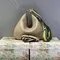 Маленькая сумка через плечо Gucci Attache бежевый