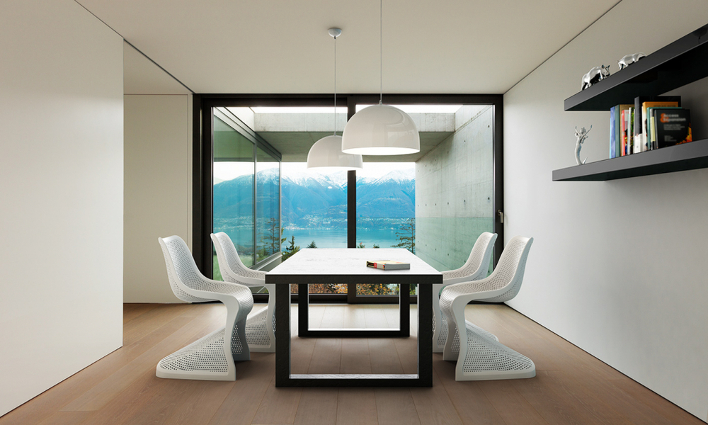 Стул пластиковый Siesta Contract Bloom, белый