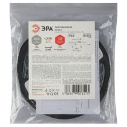 Светодиодная лента ЭРА LS2835 -9,6-120-12-4000K-IP65-1 year-5m дневной белый 5м