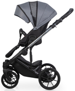 Детская коляска Riko Nano Thermo 2 в 1 12 Graphite (графит)