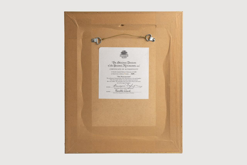 Лимитированная копия эскиза Василия Дьячкова «Щелкунчик, принц» из балета «Щелкунчик» 1919 года»