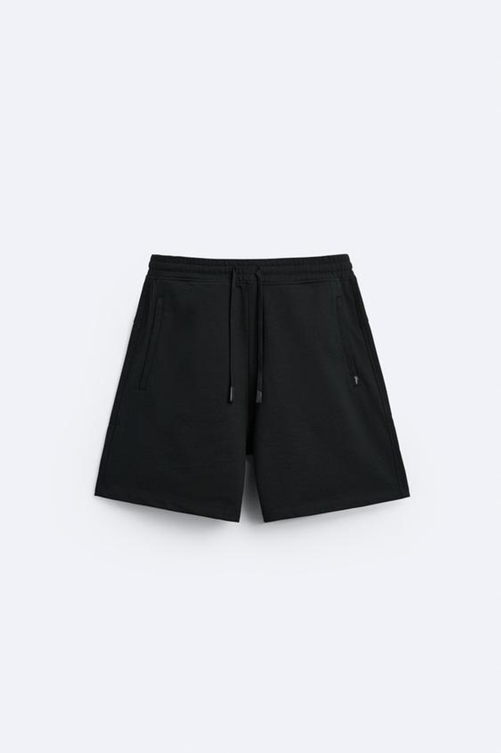 ZARA ШОРТЫ ДЖОГГЕРЫ, ЧЕРНЫЙ