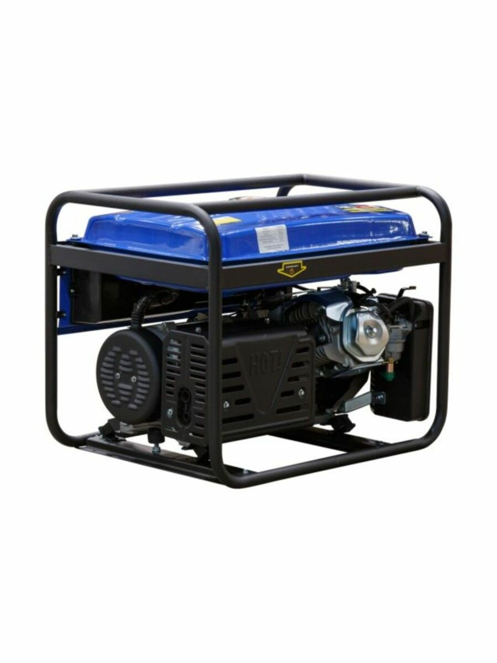 Бензиновый генератор ECO "PE-7001RS", 5,5кВт, 1 розетка 12В, 2 розетки 220 В