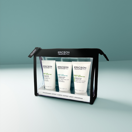 Ericson Laboratoire Тревел-набор средств для тела Slim & Fit Body Expertise 50+50+50 мл