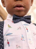 Комплект из четырех предметов для мальчика Next B93-154, Темно-синий, Белый