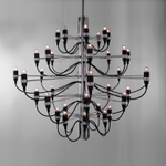 Pendant design lamp  2097 50 by Flos (Silver)