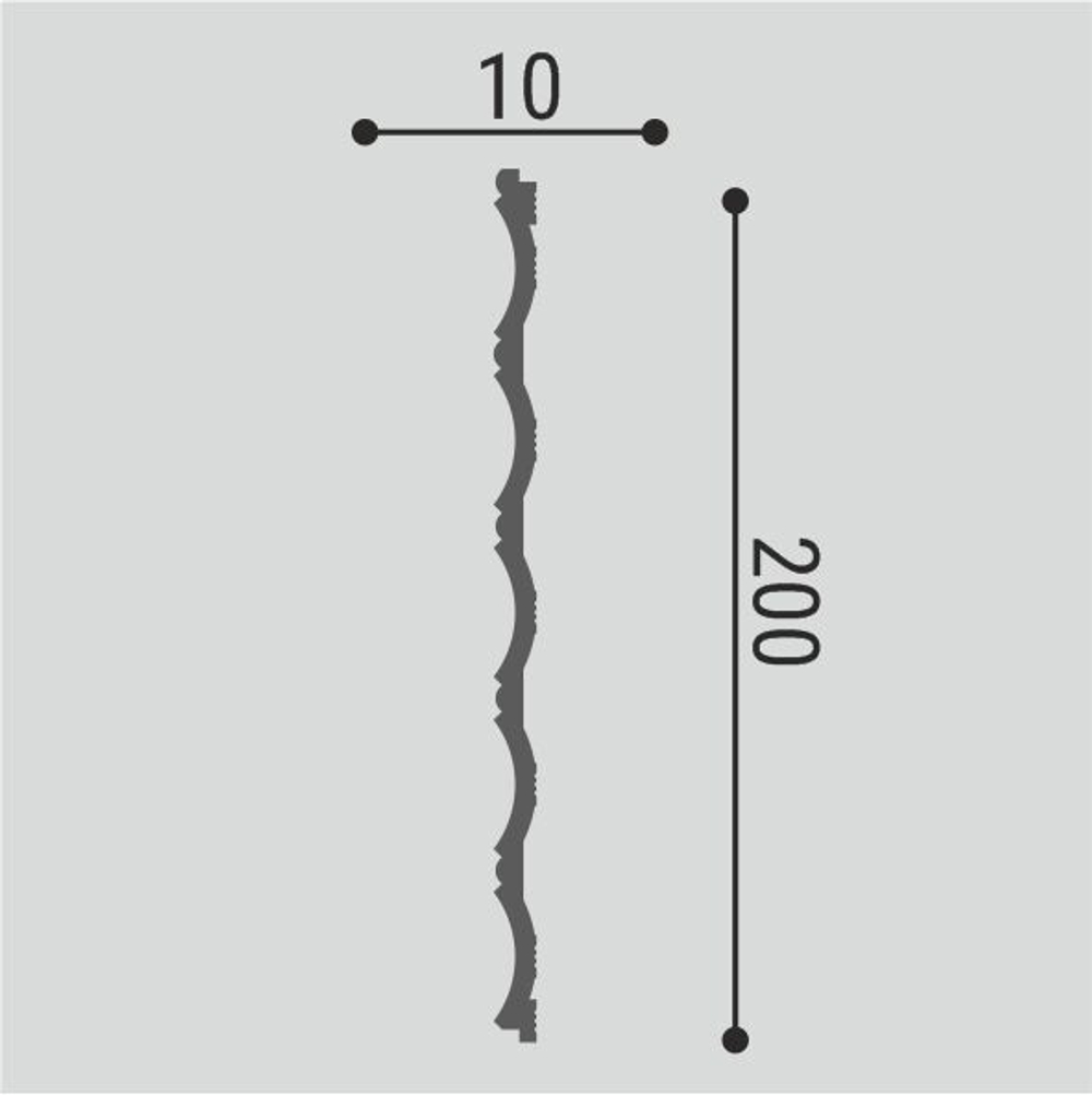bello deco Панель стеновая XPS СП 04/2.6 00-00105053