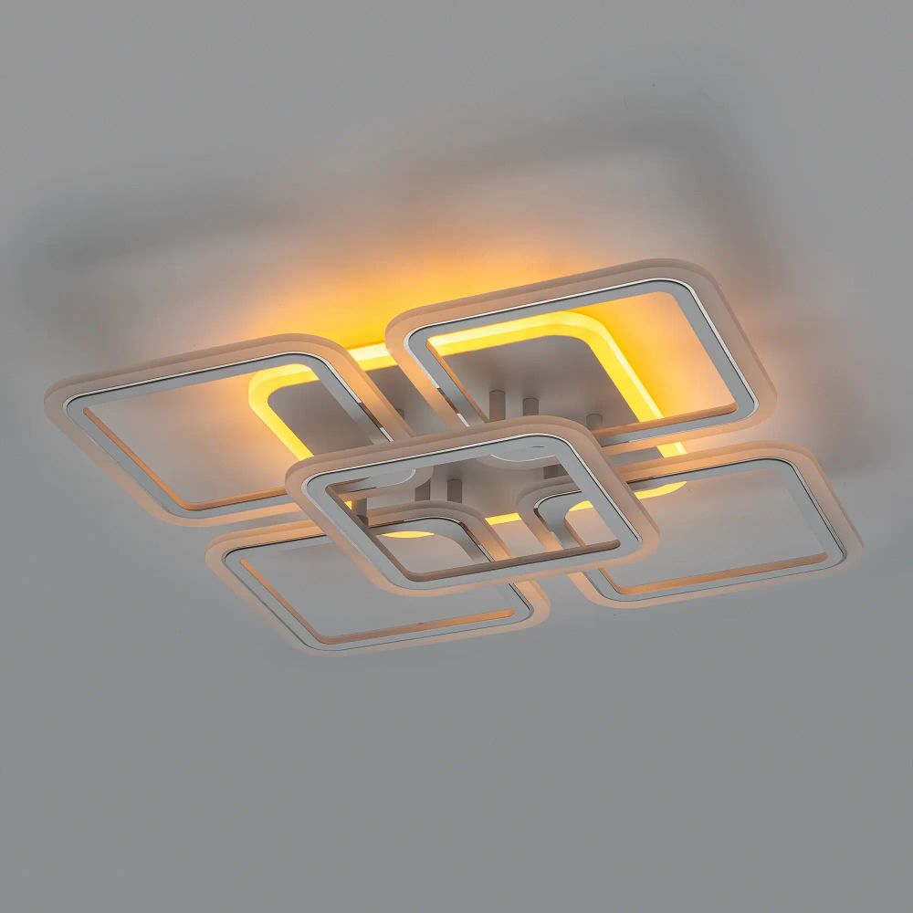 Citilux Марсель Смарт CL232A150E RGB Умная люстра Белая