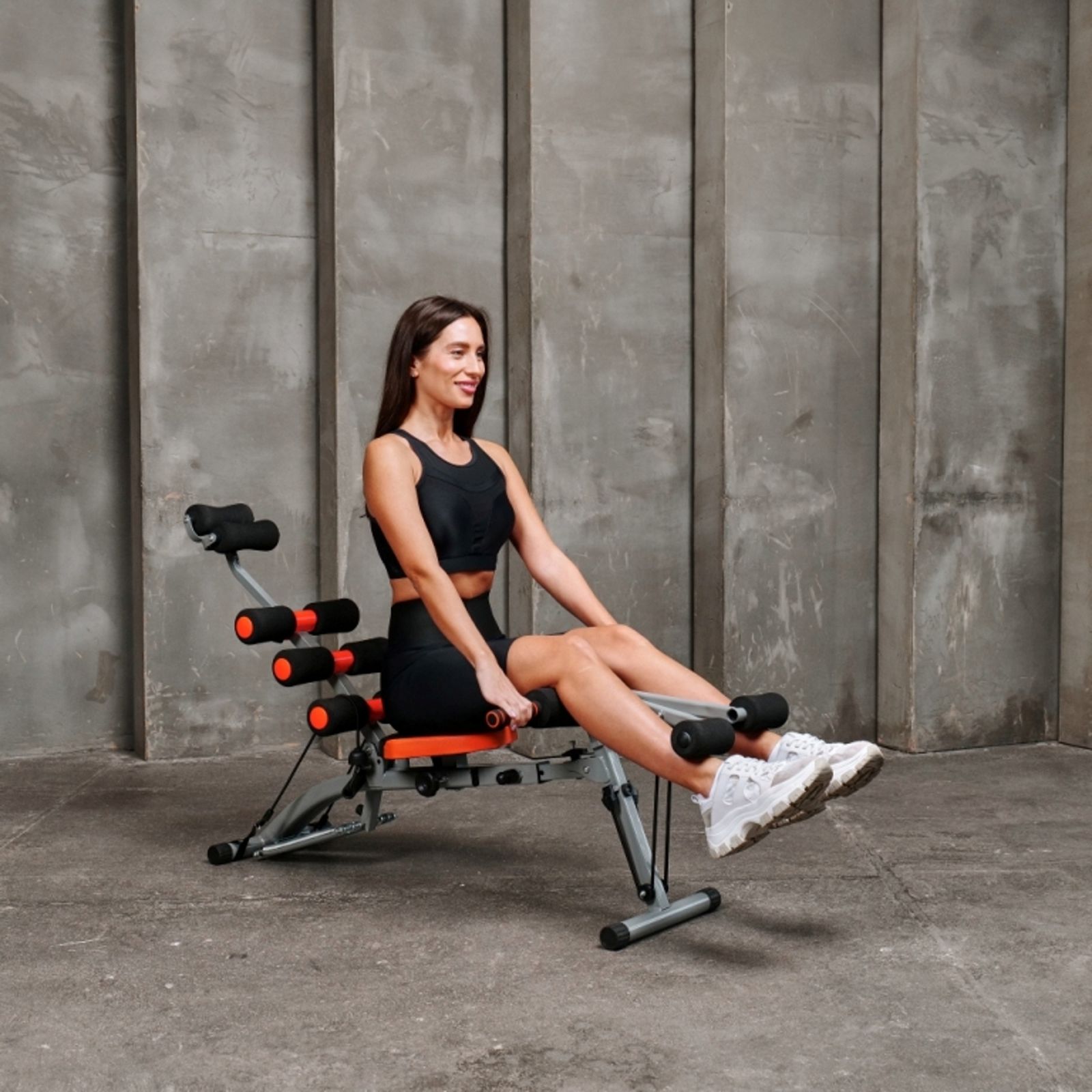 Универсальный силовой тренажёр DFC Capital Sports AB Trainer оранжевый фото №16