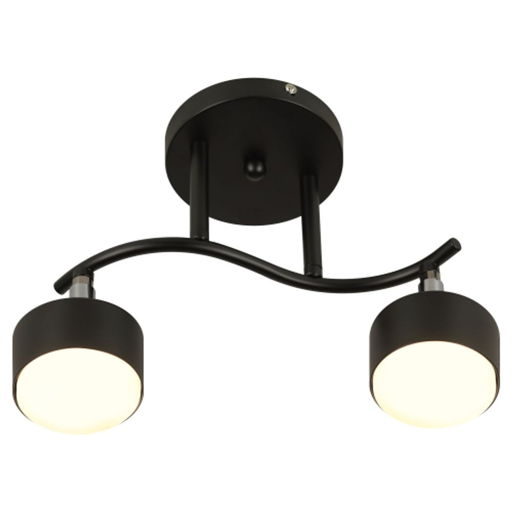 Светильник настенно-потолочный спот Rivoli   7074-702 2хGX53 15 Вт поворотный