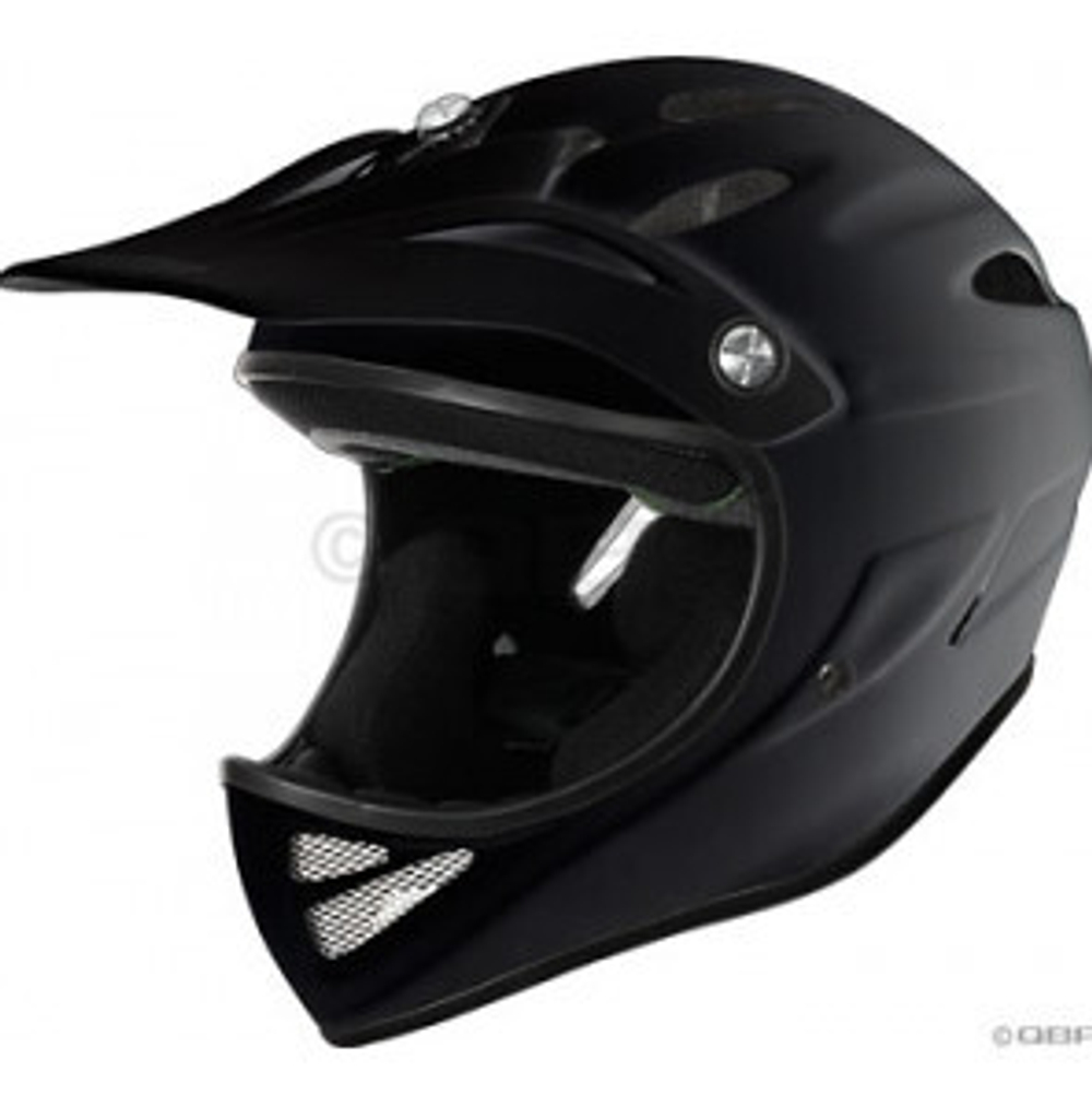 Велошлем для BMX LAZER, модель Excalibur  Solid (Full Face), цв.черный матовый, p.M