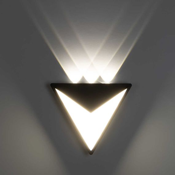 Уличный настенный светодиодный светильник Citilux Domus CLU0804BK