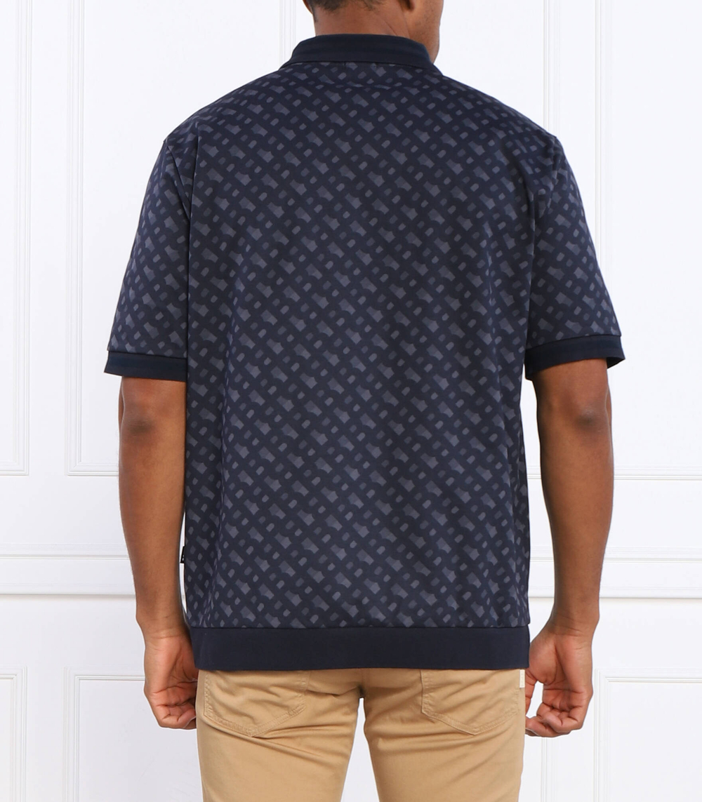 поло parler BOSS BLACK - темно-синий(50486168)