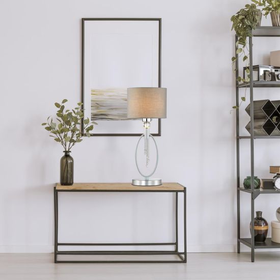 4515/1T NEOCLASSI LN20 64 хром, серый Настольная лампа E27 60W 220V SANTIAGO