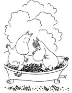 Муми-Тролли. Раскраска-антистресс для творчества и вдохновения