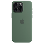 Силиконовый чехол с поддержкой MagSafe Apple Silicone Case для iPhone 15 Pro Max, Cypress (Кипарис)