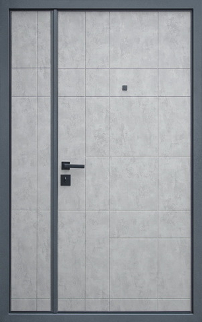 Стальная дверь «Байкал» (двустворчатая)