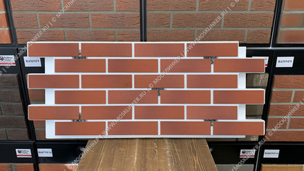 Клинкерная фасадная термопанель Paradyz Cloud Rosa ППС