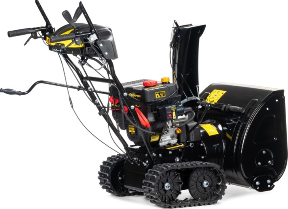 Снегоуборщик гусеничный бензиновый CHAMPION STT761E