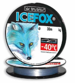Зимняя монофильная леска Ice Fox 30м 0,14мм 2,35кг 1 штука