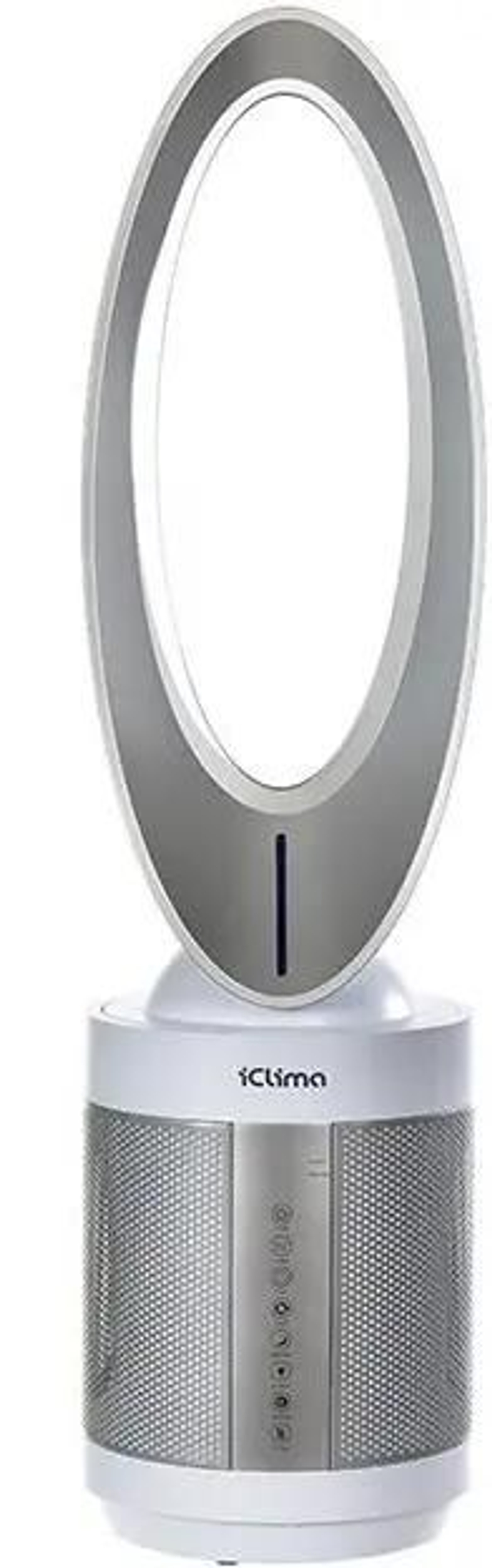 Воздухоочиститель ICLIMA LUX-550FP,  до 100м2,  серебристый/белый